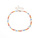 Collier perlé pour femme avec marguerite 4