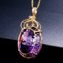 Collier pour femme avec améthyste M90 5