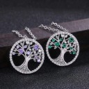 Collier pour femme avec arbre de vie D699 1