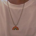 Collier pour femme avec arc-en-ciel 3