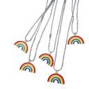 Collier pour femme avec arc-en-ciel 4