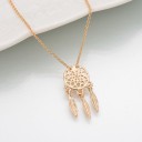 Collier pour femme avec attrape-rêves D398 2