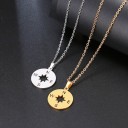 Collier pour femme avec boussole D364 2