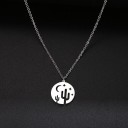 Collier pour femme avec cactus 4