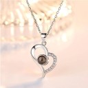 Collier pour femme avec cœur D224 3