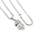 Collier pour femme avec cœur D329 1