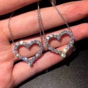 Collier pour femme avec cœur D355 4