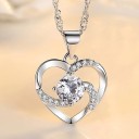 Collier pour femme avec cœur D410 6