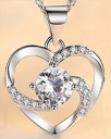 Collier pour femme avec cœur D410 5