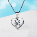 Collier pour femme avec cœur D413 4