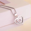 Collier pour femme avec cœur D413 5