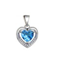 Collier pour femme avec cœur D419 6