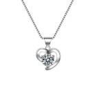 Collier pour femme avec cœur D515 5