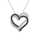 Collier pour femme avec cœur D525 1