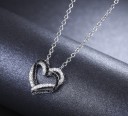 Collier pour femme avec cœur D525 4