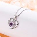 Collier pour femme avec cœur D545 7