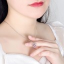 Collier pour femme avec cœur D545 2