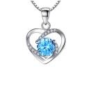 Collier pour femme avec cœur D545 3