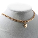 Collier pour femme avec cœur D58 4