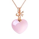 Collier pour femme avec cœur D604 5