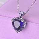 Collier pour femme avec cœur D715 2