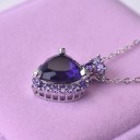Collier pour femme avec cœur D715 4
