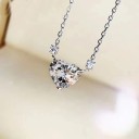 Collier pour femme avec cœur D746 4