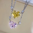 Collier pour femme avec cœur D746 1