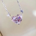 Collier pour femme avec cœur D746 2