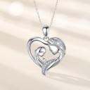 Collier pour femme avec cœur D762 3