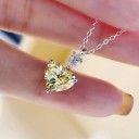Collier pour femme avec cœur D769 3