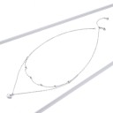 Collier pour femme avec cœur et perles 4