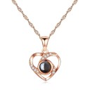 Collier pour femme avec cœur G660 1