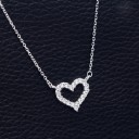Collier pour femme avec cœur M16 1