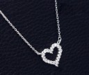 Collier pour femme avec cœur M16 4