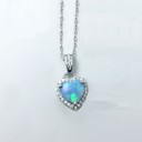 Collier pour femme avec cœur M97 4