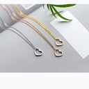 Collier pour femme avec cœur 4