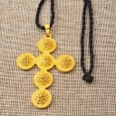 Collier pour femme avec croix D345 3