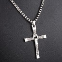 Collier pour femme avec croix D95 2