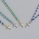Collier pour femme avec croix G664 2