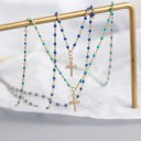 Collier pour femme avec croix G664 4