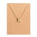 Collier pour femme avec des signes du zodiaque 17