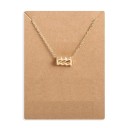 Collier pour femme avec des signes du zodiaque 7