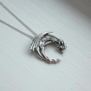 Collier pour femme avec dragon D225 2