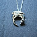 Collier pour femme avec dragon D225 3