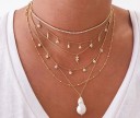 Collier pour femme avec éclair 1