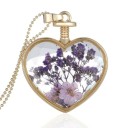 Collier pour femme avec fleur C1006 3