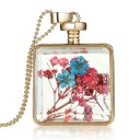 Collier pour femme avec fleur C1006 7