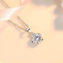 Collier pour femme avec fleur D423 4