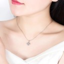 Collier pour femme avec fleur D429 6
